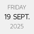 19 September 2025
